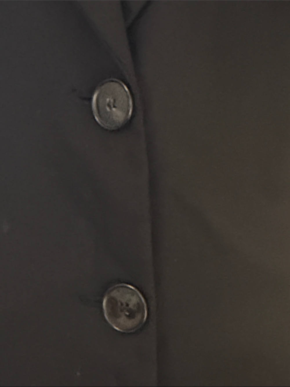 Mango Black Sleeveless Button-Front Mini Dress - Picture 7 of 10